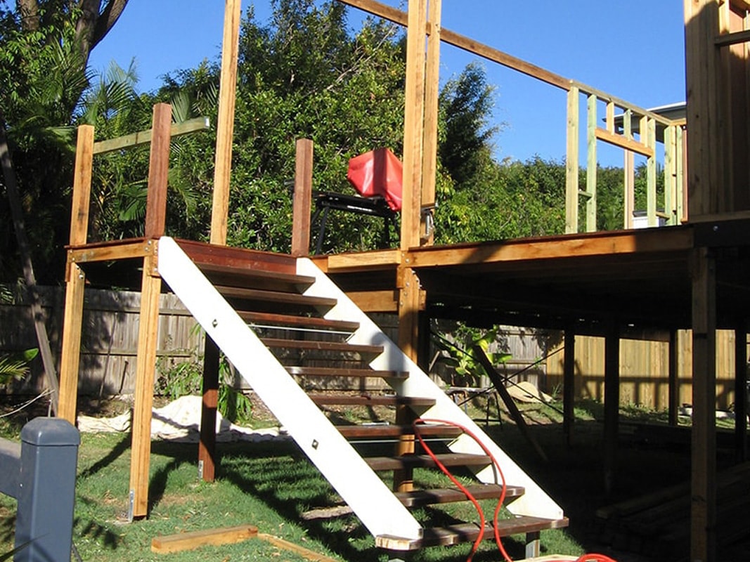 building deck and outdoor stairs brisbane